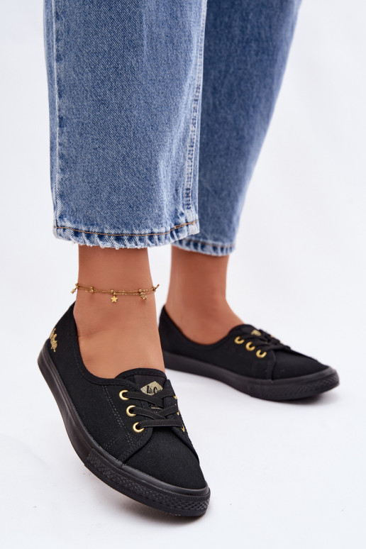 Zapatillas Zapatos de ocio Lee Cooper LCEN-26-02-4045 de color negro