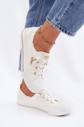 Zapatos casuales Lee Cooper LCIN-26-02-4050 blancos