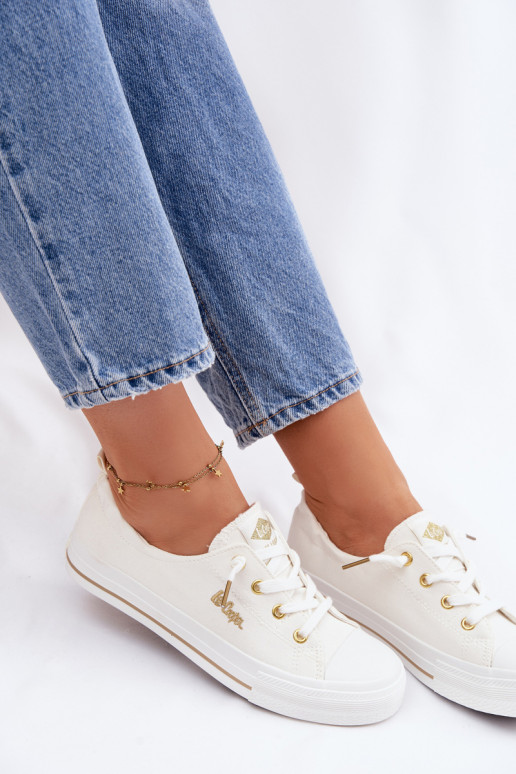 Zapatos de ocio Lee Cooper LCEN-26-02-4050 el color blanco