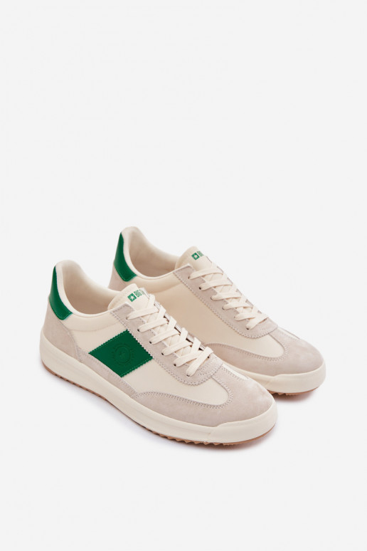 Zapatillas modelo zapatos. para los hombres Big Star TT174041 beige