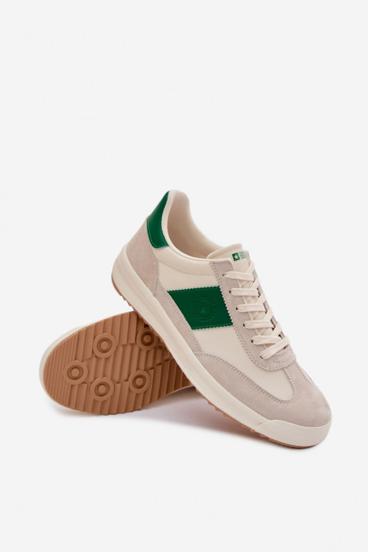 Zapatillas modelo zapatos. para los hombres Big Star TT174041 beige