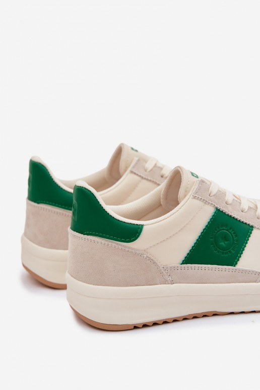 Zapatillas modelo zapatos. para los hombres Big Star TT174041 beige