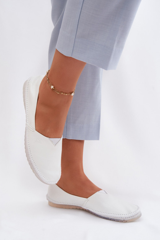 Femenino bailarinas Tiene queciejka 01930-11 el color blanco