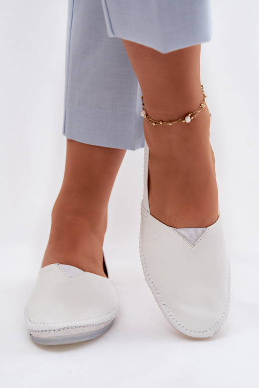 Femenino bailarinas Tiene queciejka 01930-11 el color blanco