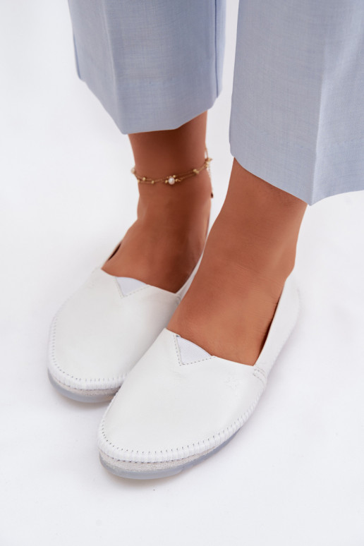 Femenino bailarinas Tiene queciejka 01930-11 el color blanco