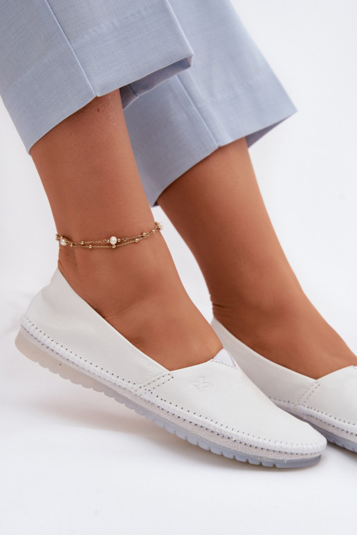 Femenino bailarinas Tiene queciejka 01930-11 el color blanco