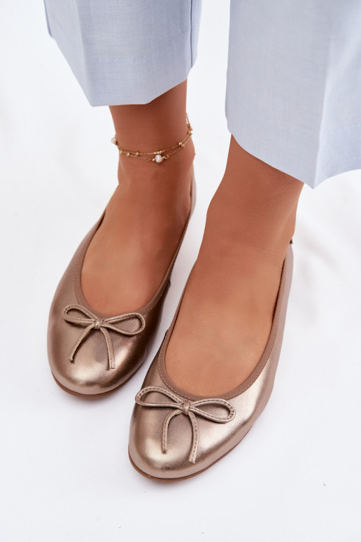 bailarinas Femenino Tiene queciejka P6800-25 color dorado