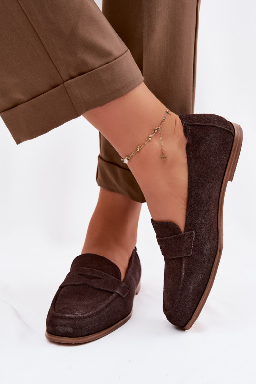 MocasinesActivadoturalnego de gamuzau Vinceza 18122 CzekoladoAe