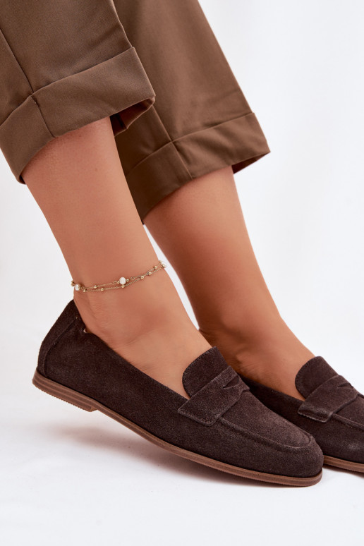 MocasinesActivadoturalnego de gamuzau Vinceza 18122 CzekoladoAe