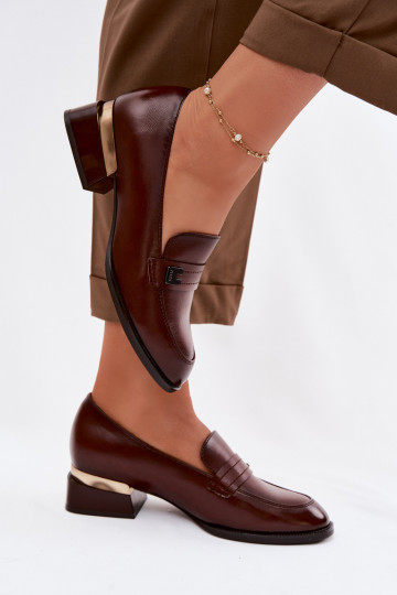 zapatos Femenino reloj Vinceza 58625 color marrón