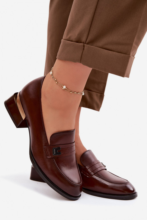 zapatos Femenino reloj Vinceza 58625 color marrón