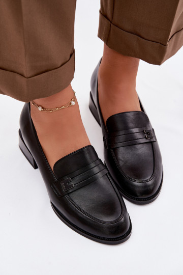 zapatos Femenino reloj Vinceza 58625 de color negro