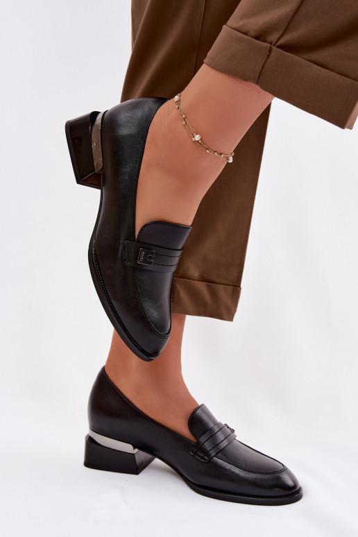 zapatos Femenino reloj Vinceza 58625 de color negro