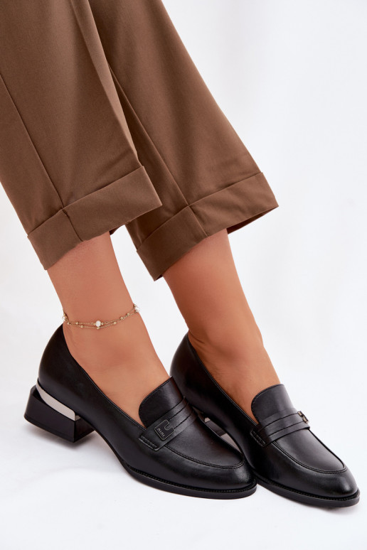 zapatos Femenino reloj Vinceza 58625 de color negro