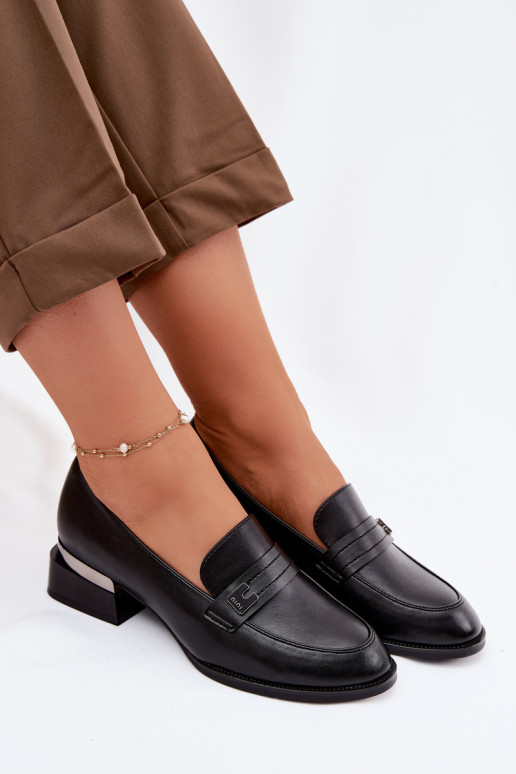 zapatos Femenino reloj Vinceza 58625 de color negro