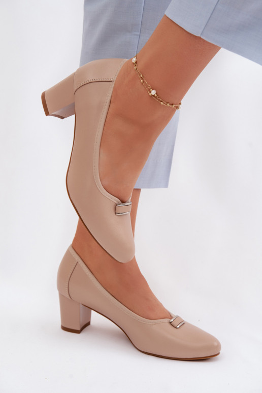 Zapatos con tacones Vinceza 58622 beige