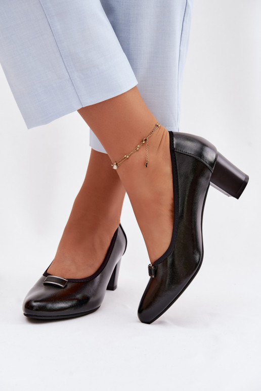 Zapatos con tacones Vinceza 58622 de color negro