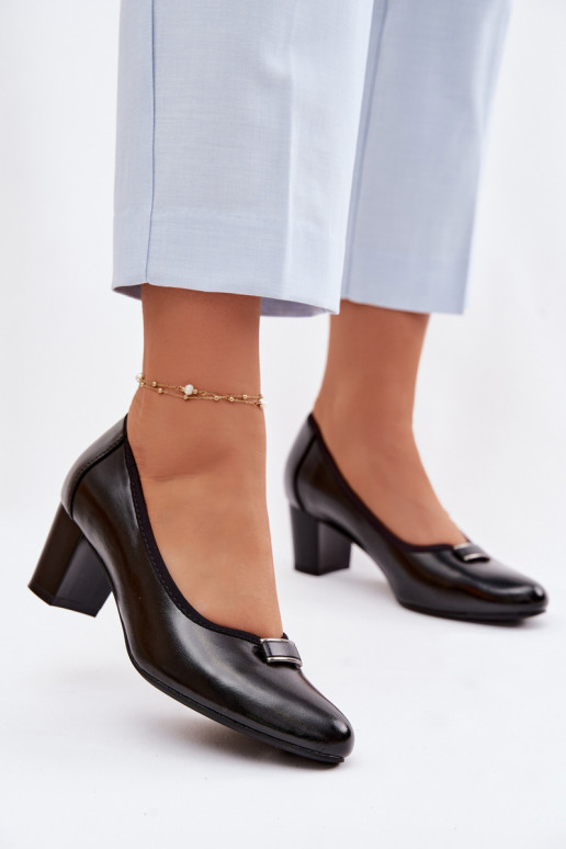 Zapatos con tacones Vinceza 58622 de color negro