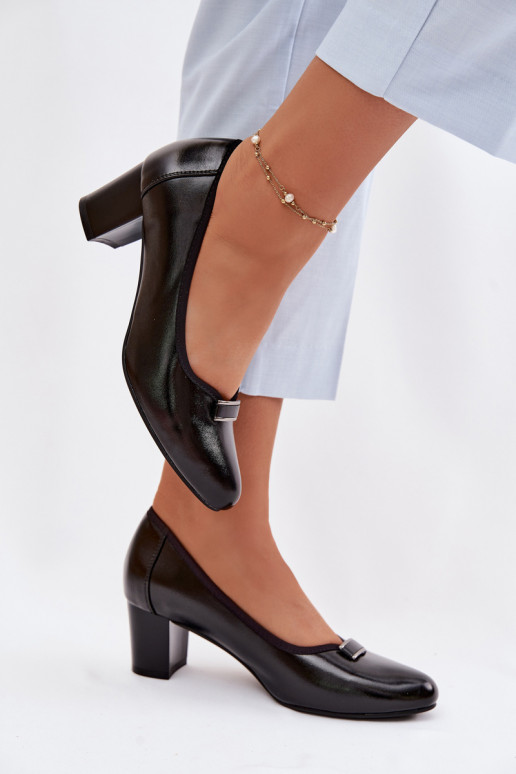 Zapatos con tacones Vinceza 58622 de color negro