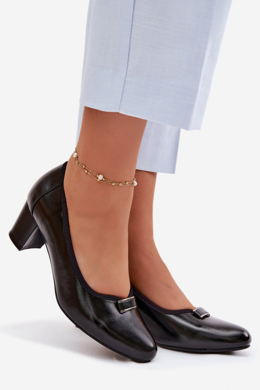 Zapatos con tacones Vinceza 58622 de color negro