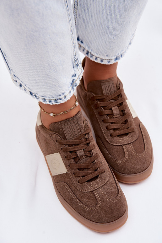 Zapatillas modelo zapatos. Femenino Big Star TT274116 color marrón