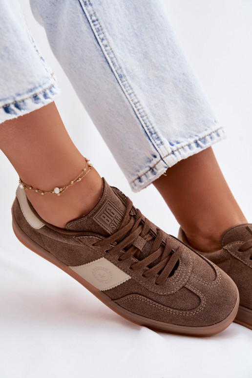 Zapatillas modelo zapatos. Femenino Big Star TT274116 color marrón