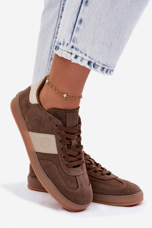 Zapatillas modelo zapatos. Femenino Big Star TT274116 color marrón