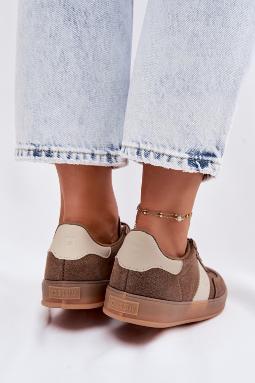 Zapatillas modelo zapatos. Femenino Big Star TT274116 color marrón