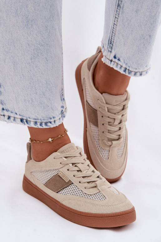 Zapatillas modelo zapatos. Femenino Big Star TT274759 beige