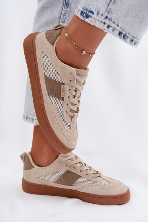 Zapatillas modelo zapatos. Femenino Big Star TT274759 beige