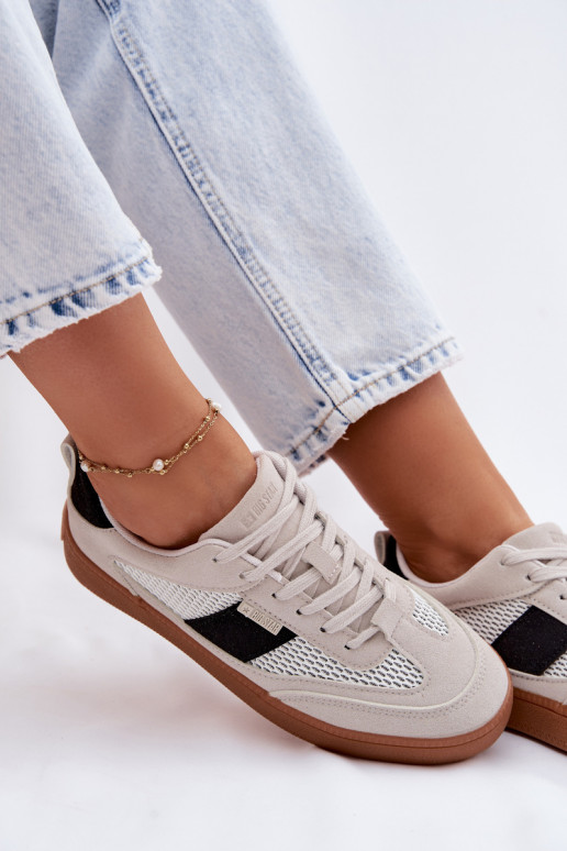 Zapatillas modelo zapatos. Femenino Big Star TT274758 color gris