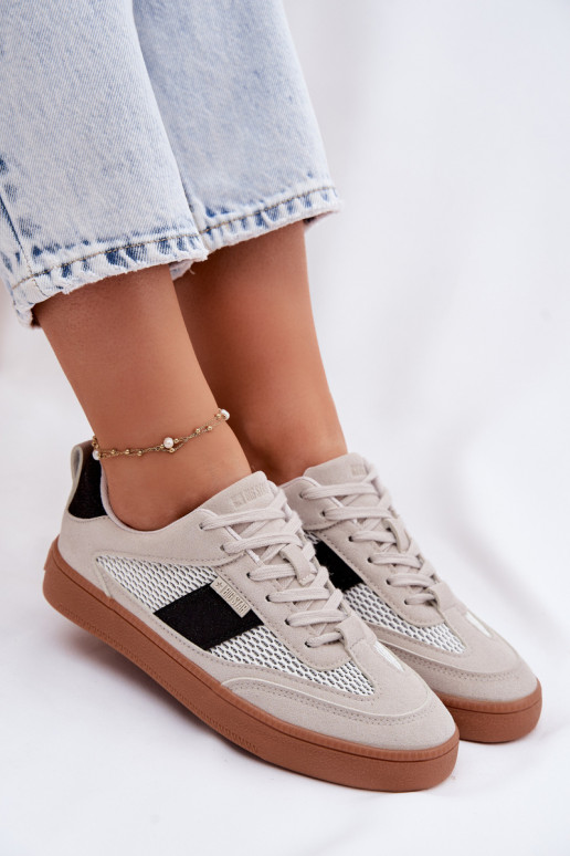 Zapatillas modelo zapatos. Femenino Big Star TT274758 color gris