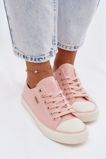 Zapatos bajos de ocio para mujer Big Star TT274776 color rosa