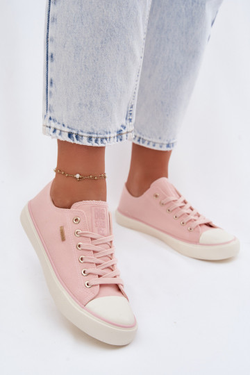 Zapatos bajos de ocio para mujer Big Star TT274776 color rosa 2