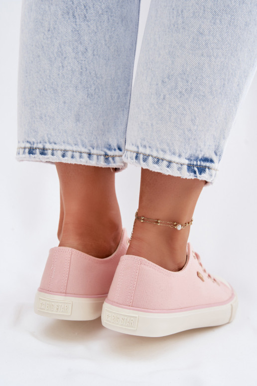 Zapatos de ocio Bajo Big Star TT274776 color rosa