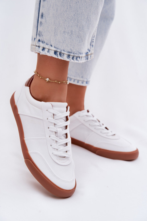 Zapatillas modelo zapatos. Femenino Big Star TT274366 el color blanco