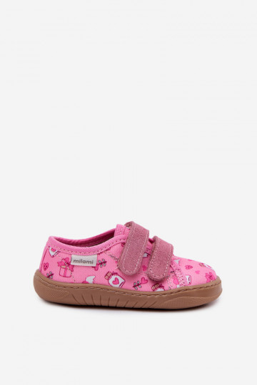 Chanclas infantiles de piscina Milami color rosa Saphira 2