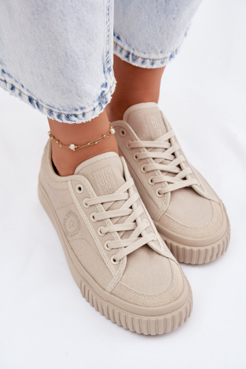 Bajo Zapatos de ocio Big Star TT274106 beige