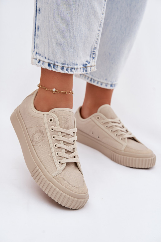 Bajo Zapatos de ocio Big Star TT274106 beige