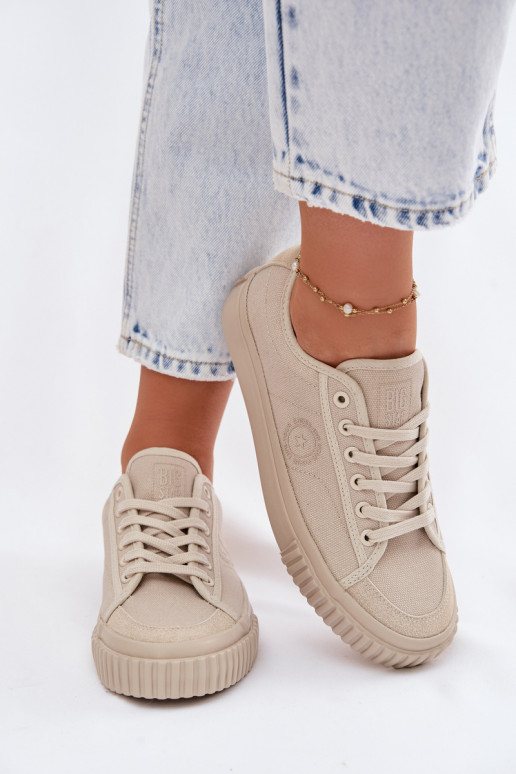 Bajo Zapatos de ocio Big Star TT274106 beige