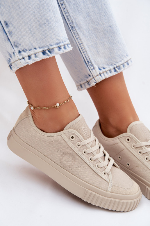 Bajo Zapatos de ocio Big Star TT274106 beige