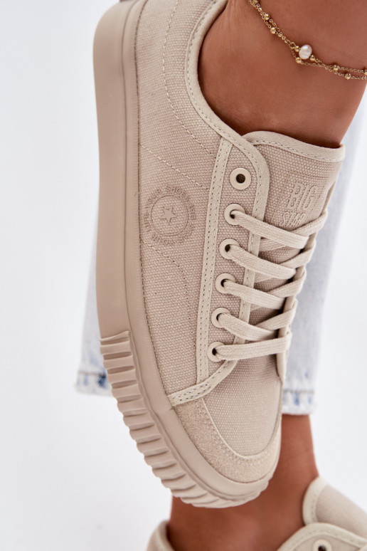 Bajo Zapatos de ocio Big Star TT274106 beige