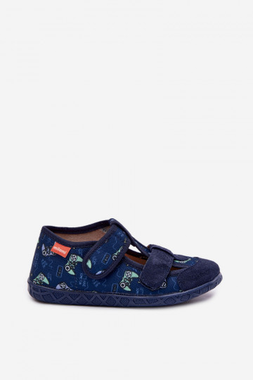 Zapatillas para niños Milami color azul oscuro Reathiana 2