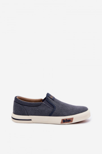 Zapatillas Zapatos casuales de hombre Ponerse Lee Cooper LCEN-26-02-4088 azul oscuro
