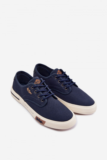 Zapatos casuales de hombre Lee Cooper LCEN-26-02-4087 azul oscuro 2