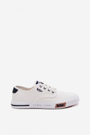 Zapatos casuales para hombre Lee Cooper LCIN-26-02-4086 color blanco 2