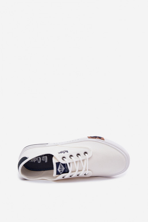 Zapatos casuales de hombre Lee Cooper LCEN-26-02-4086 el color blanco
