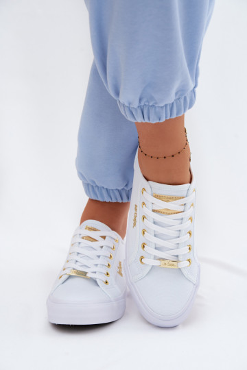 Zapatos de ocio Lee Cooper LCEN-26-02-4074 el color blanco