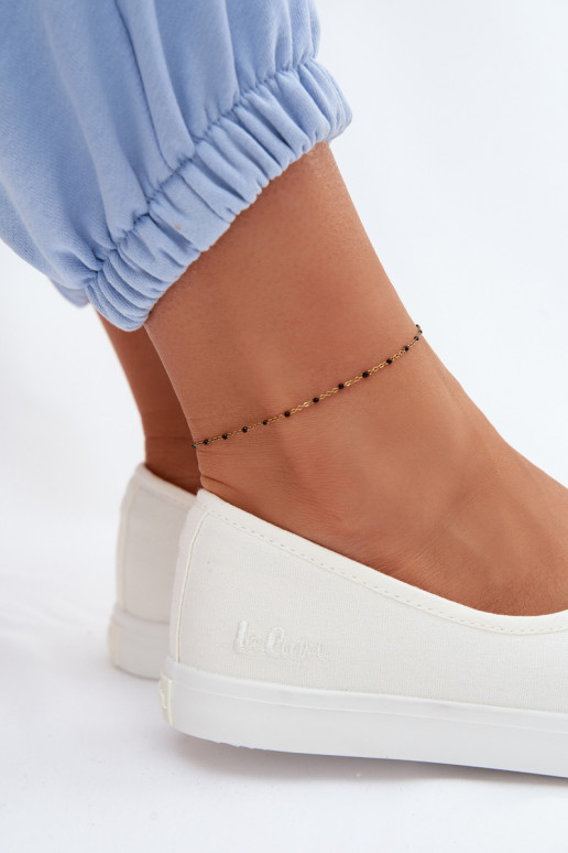 Zapatillas Zapatos de ocio Lee Cooper LCEN-26-02-4044 el color blanco