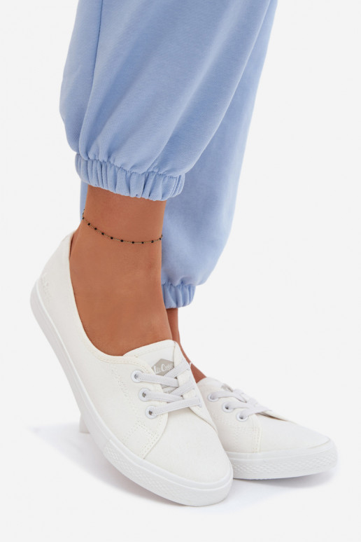 Zapatillas Zapatos de ocio Lee Cooper LCEN-26-02-4044 el color blanco